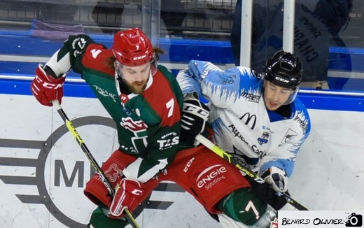 Photo hockey Ligue Magnus - Ligue Magnus : 18ème journée : Cergy-Pontoise vs Gap  - Les Jokers renversent les Rapaces