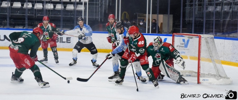 Photo hockey Ligue Magnus - Ligue Magnus : 18ème journée : Cergy-Pontoise vs Gap  - Les Jokers renversent les Rapaces