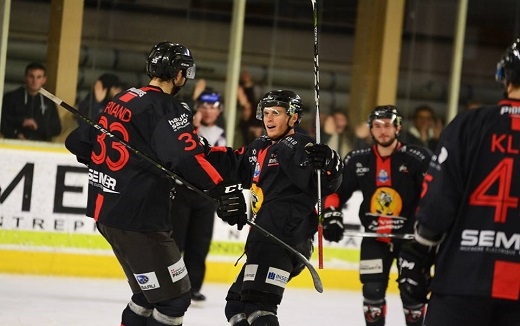 Photo hockey Ligue Magnus - Ligue Magnus : 18ème journée : Chamonix  vs Anglet - Les Pionniers repartent de l’avant