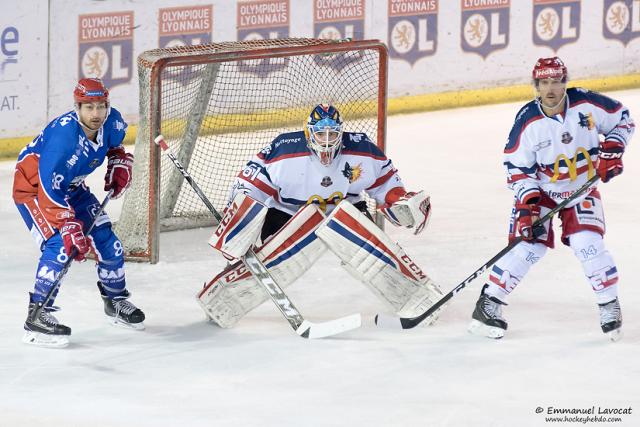Photo hockey Ligue Magnus - Ligue Magnus : 18ème journée : Lyon vs Grenoble  - A la fin, Grenoble l’emporte + ITV