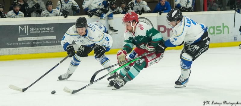Photo hockey Ligue Magnus - Ligue Magnus : 19ème journée : Anglet vs Gap  - Anglet renoue avec la victoire