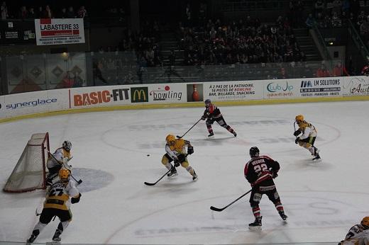 Photo hockey Ligue Magnus - Ligue Magnus : 19ème journée : Bordeaux vs Strasbourg  - Les Boxers sombrent en fin de match 