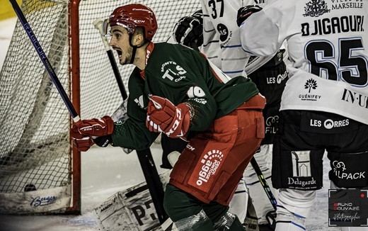 Photo hockey Ligue Magnus - Ligue Magnus : 19ème journée : Cergy-Pontoise vs Marseille - Cergy régale face à Marseille