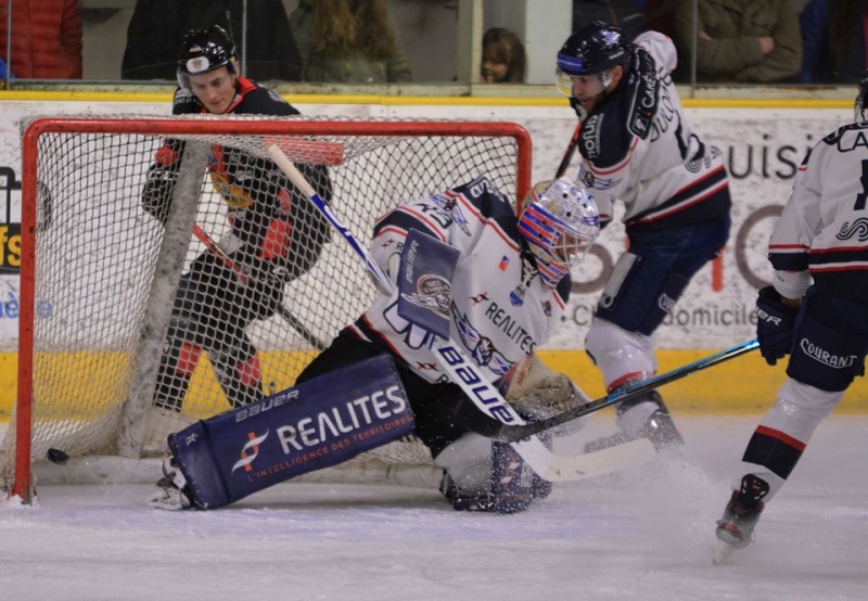 Photo hockey Ligue Magnus - Ligue Magnus : 19ème journée : Chamonix  vs Angers  - Une belle soirée chamoniarde
