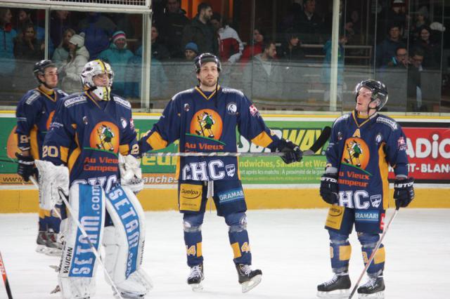 Photo hockey Ligue Magnus - Ligue Magnus : 19ème journée : Chamonix  vs Epinal  - Des Dauphins réalistes, des Chamois inefficaces.