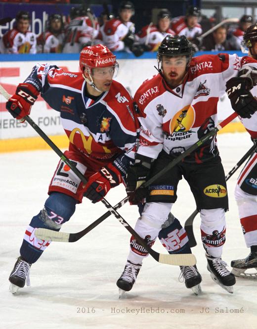 Photo hockey Ligue Magnus - Ligue Magnus : 19ème journée : Grenoble  vs Chamonix / Morzine - Grenoble fait le job !