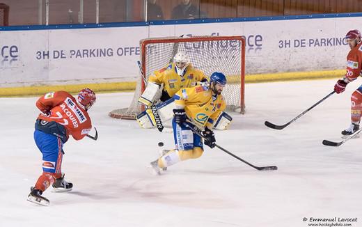 Photo hockey Ligue Magnus - Ligue Magnus : 19ème journée : Lyon vs Dijon  - Les Lions renouent avec la victoire à domicile