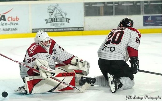 Photo hockey Ligue Magnus - Ligue Magnus : 19ème journée : Nice vs Bordeaux - Les Boxers creusent l’écart