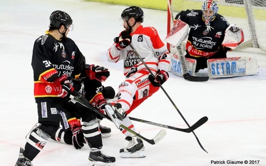 Photo hockey Ligue Magnus - Ligue Magnus : 19ème journée : Nice vs Bordeaux - Nice s