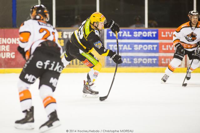 Photo hockey Ligue Magnus - Ligue Magnus : 19ème journée : Strasbourg  vs Epinal  - La rage de vaincre