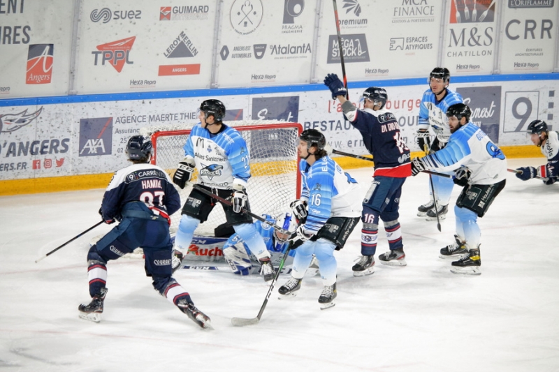 Photo hockey Ligue Magnus - Ligue Magnus : 19ème journée : Angers  vs Gap  - LM : Angers s\