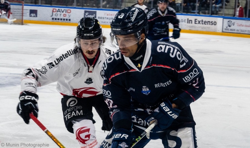 Photo hockey Ligue Magnus - Ligue Magnus : 19ème journée : Angers  vs Amiens  - Angers s