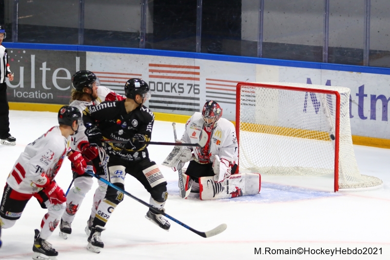 Photo hockey Ligue Magnus - Ligue Magnus : 19ème journée : Rouen vs Briançon - LM : Succès poussif des Rouennais Photo hockey Ligue Magnus - Ligue Magnus : 19ème journée : Rouen vs Briançon - LM : Succès poussif des Rouennais