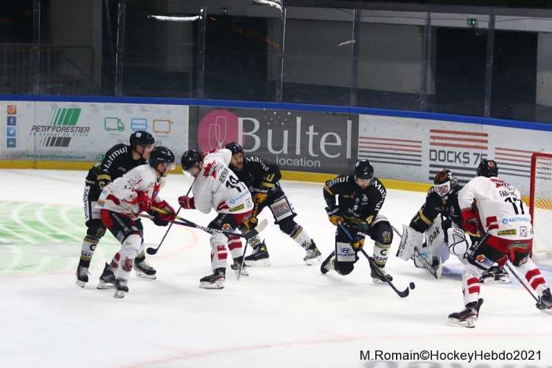 Photo hockey Ligue Magnus - Ligue Magnus : 19ème journée : Rouen vs Briançon - LM : Succès poussif des Rouennais Photo hockey Ligue Magnus - Ligue Magnus : 19ème journée : Rouen vs Briançon - LM : Succès poussif des Rouennais