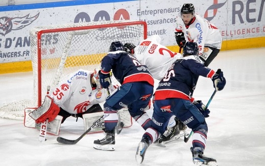 Photo hockey Ligue Magnus - Ligue Magnus : 1ère journée : Angers  vs Amiens  - Angers s