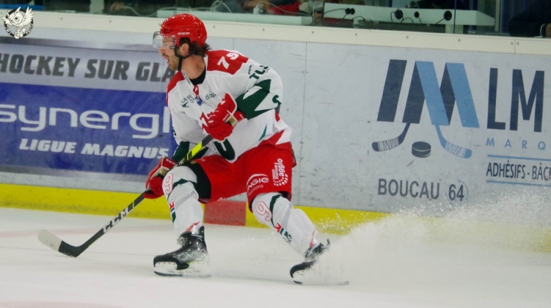 Photo hockey Ligue Magnus - Ligue Magnus : 1ère journée : Anglet vs Cergy-Pontoise - Quand la bataille des Verts, Blancs, Rouges débute
