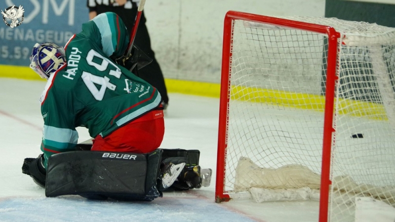 Photo hockey Ligue Magnus - Ligue Magnus : 1ère journée : Anglet vs Cergy-Pontoise - Quand la bataille des Verts, Blancs, Rouges débute