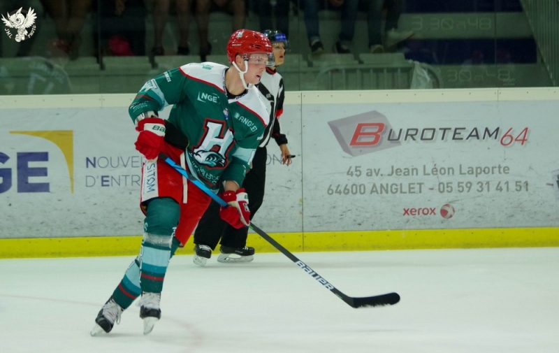 Photo hockey Ligue Magnus - Ligue Magnus : 1ère journée : Anglet vs Cergy-Pontoise - Quand la bataille des Verts, Blancs, Rouges débute