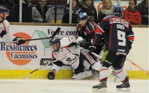 Photo hockey Ligue Magnus - Ligue Magnus : 1ère journée : Caen  vs Angers  - Réalisme angevin