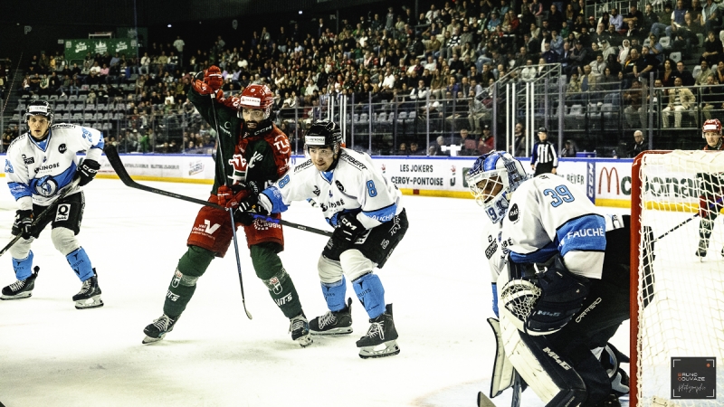 Photo hockey Ligue Magnus - Ligue Magnus : 1Ã¨re journÃ©e : Cergy-Pontoise vs Marseille - La rentrée réussie des Spartiates