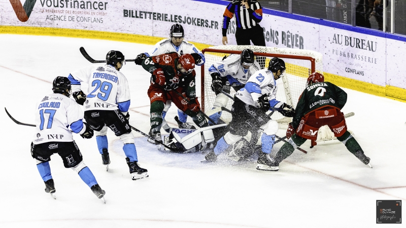 Photo hockey Ligue Magnus - Ligue Magnus : 1Ã¨re journÃ©e : Cergy-Pontoise vs Marseille - La rentrée réussie des Spartiates