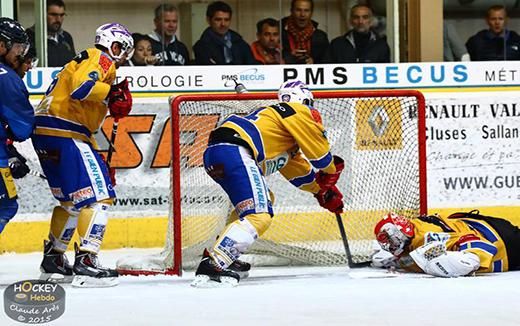 Photo hockey Ligue Magnus - Ligue Magnus : 1ère journée : Chamonix  vs Dijon  - Scénario renversant