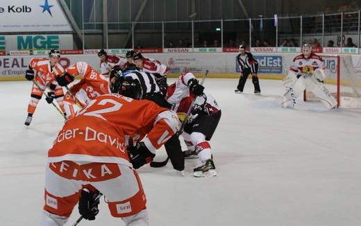 Photo hockey Ligue Magnus - Ligue Magnus : 1ère journée : Epinal  vs Chamonix / Morzine - Epinal frappe fort