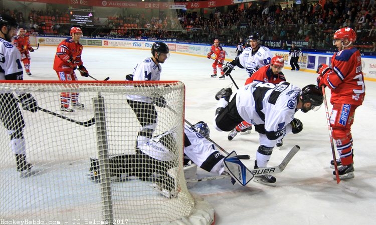 Photo hockey Ligue Magnus - Ligue Magnus : 1ère journée : Grenoble  vs Gap  - Gap LERGèrement plus efficace