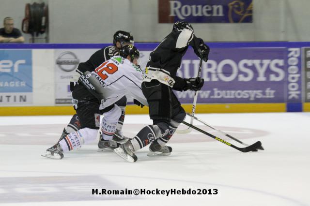 Photo hockey Ligue Magnus - Ligue Magnus : 1ère journée : Rouen vs Amiens  - Rouen au bout du suspense.