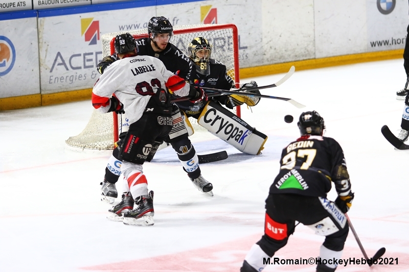 Photo hockey Ligue Magnus - Ligue Magnus : 1ère journée : Rouen vs Bordeaux - Les dragons crient victoire !