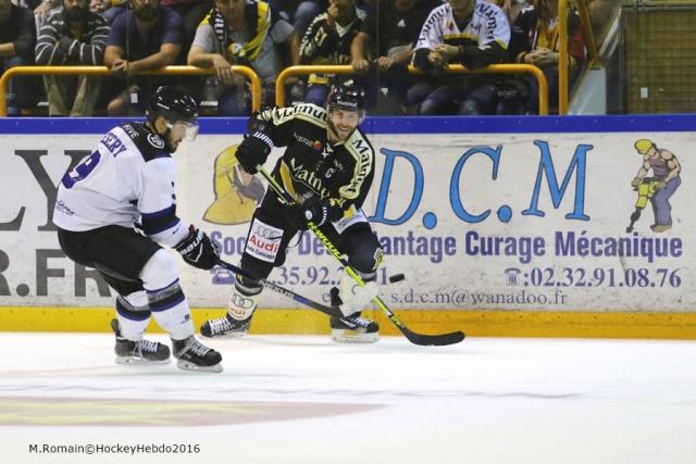 Photo hockey Ligue Magnus - Ligue Magnus : 1ère journée : Rouen vs Gap  - LM : Les Champions en rodage.