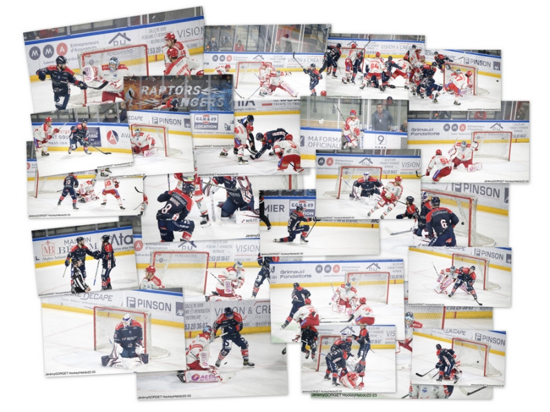 Photo hockey Ligue Magnus - Ligue Magnus : 1ere journée  : Angers  vs Grenoble  - Angers s