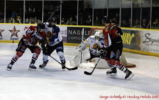 Photo hockey Ligue Magnus - Ligue Magnus : 1ère journée  : Mulhouse vs Chamonix  - Reportage photos de la rencontre