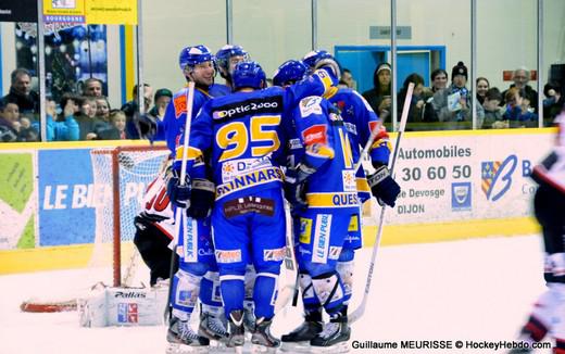 Photo hockey Ligue Magnus - Ligue Magnus : 20ème journée  : Dijon  vs Mulhouse - L