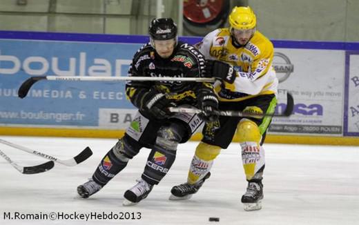 Photo hockey Ligue Magnus - Ligue Magnus : 20ème journée  : Rouen vs Strasbourg  - Un tiers pour une victoire