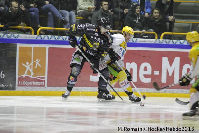 Photo hockey Ligue Magnus - Ligue Magnus : 20ème journée  : Rouen vs Strasbourg  - Un tiers pour une victoire