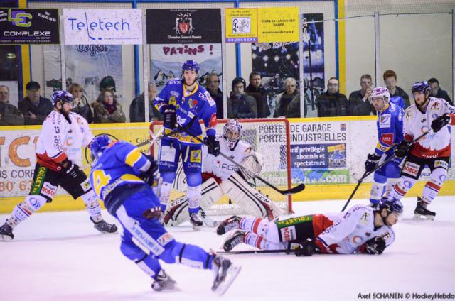 Photo hockey Ligue Magnus - Ligue Magnus : 20ème journée : Dijon  vs Caen  - Dijon, ton hockey fout le Caen !