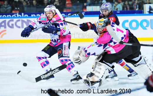 Photo hockey Ligue Magnus - Ligue Magnus : 20ème journée : Grenoble  vs Epinal  - Grenoble à l