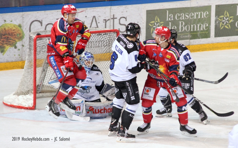Photo hockey Ligue Magnus - Ligue Magnus : 20ème journée : Grenoble  vs Gap  - Deux recrues et une défaite !