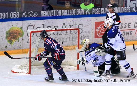 Photo hockey Ligue Magnus - Ligue Magnus : 20ème journée : Grenoble  vs Gap  - Grenoble écrase le champion de France en titre