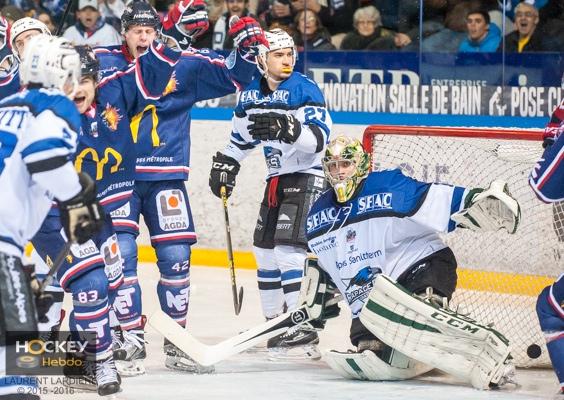 Photo hockey Ligue Magnus - Ligue Magnus : 20ème journée : Grenoble  vs Gap  - Grenoble écrase le champion de France en titre