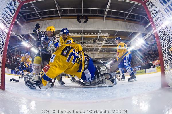 Photo hockey Ligue Magnus - Ligue Magnus : 20ème journée : Strasbourg  vs Dijon  - Les Ducs réalistes