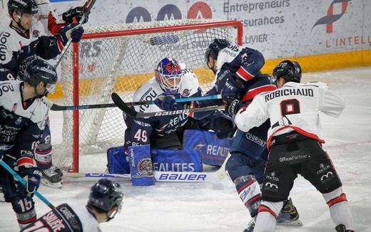 Photo hockey Ligue Magnus - Ligue Magnus : 21ème journée : Angers  vs Mulhouse - Victoire franche d