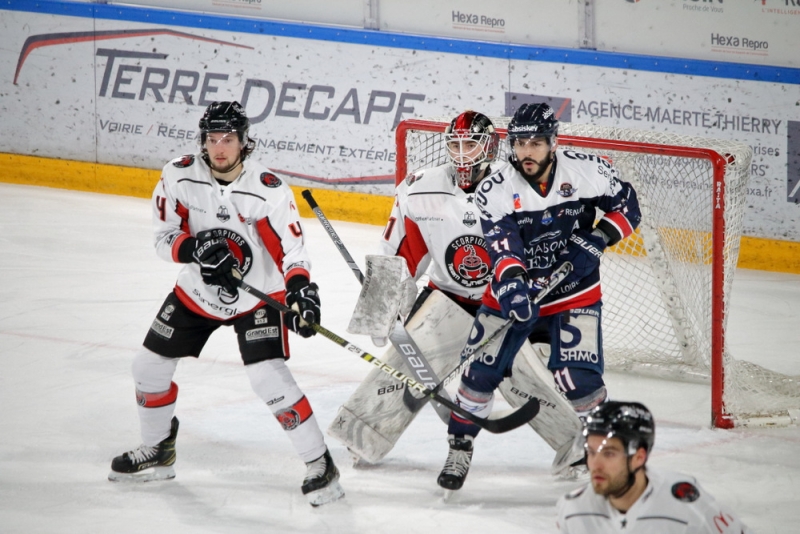Photo hockey Ligue Magnus - Ligue Magnus : 21ème journée : Angers  vs Mulhouse - Victoire franche d