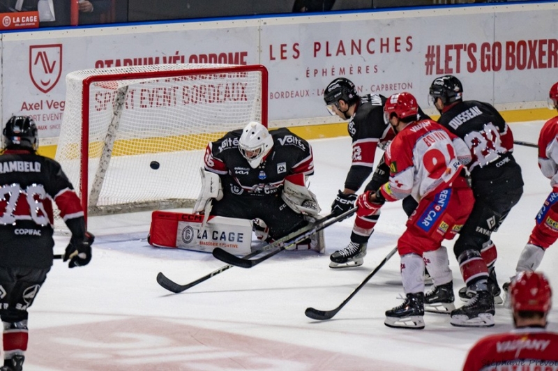 Photo hockey Ligue Magnus - Ligue Magnus : 21ème journée : Bordeaux vs Grenoble  - Grenoble remporte un joli bras de fer 