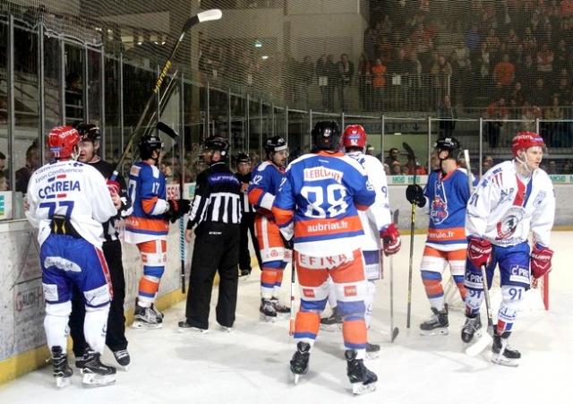 Photo hockey Ligue Magnus - Ligue Magnus : 21ème journée : Epinal  vs Lyon - Il suffit d’un tiers   