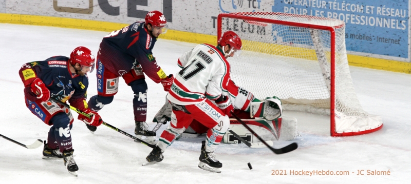 Photo hockey Ligue Magnus - Ligue Magnus : 21ème journée : Grenoble  vs Anglet - Deux victoires pour Grenoble ! 