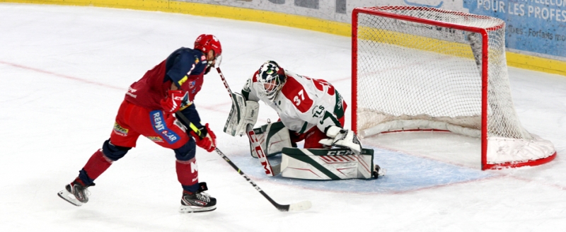 Photo hockey Ligue Magnus - Ligue Magnus : 21ème journée : Grenoble  vs Cergy-Pontoise - Grenoble domine un bon Cergy