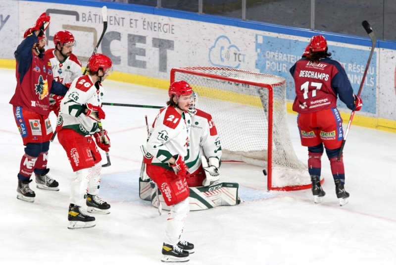 Photo hockey Ligue Magnus - Ligue Magnus : 21ème journée : Grenoble  vs Cergy-Pontoise - Grenoble domine un bon Cergy