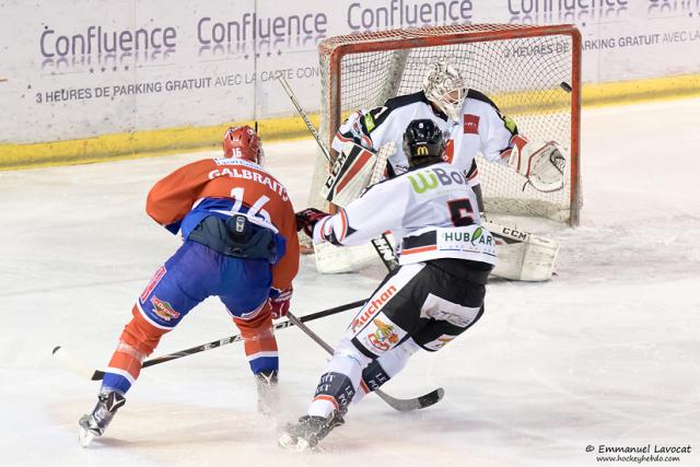 Photo hockey Ligue Magnus - Ligue Magnus : 21ème journée : Lyon vs Amiens  - Lyon laisse passer sa chance 